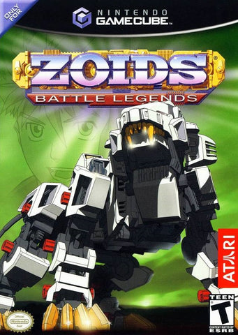 Zoids Battle Legends No Manual GameCube Used