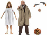 Halloween II Dr Loomis & Laurie Strode Figure New