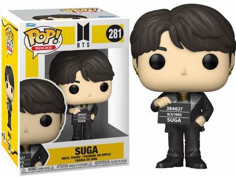 Funko Pop Rocks BTS Suga New