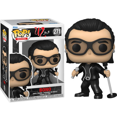 Funko Pop Rocks U2 ZooTv Bono New