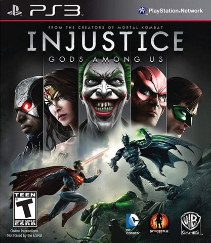 Injustice Gods Among Us PS3 Used