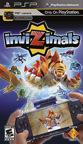 Invizimals Game Only Camera Required PSP Disc Only Used