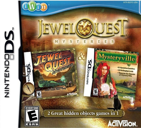 Jewel Quest Mysteries DS Used Cartridge Only