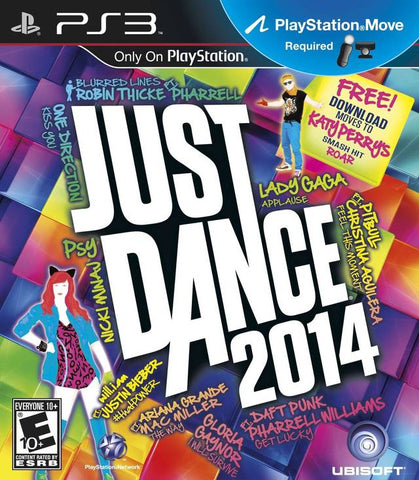 Just Dance 2014 Move Required PS3 Used