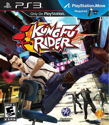 Kung Fu Rider Move Required PS3 New