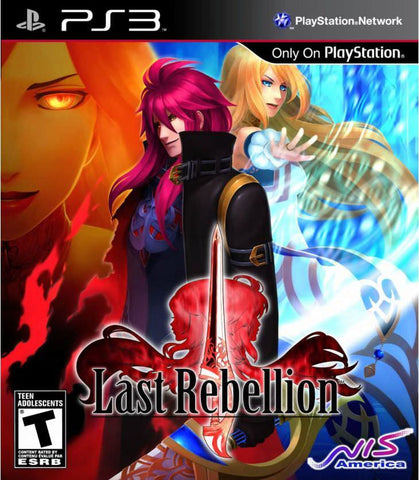 Last Rebellion PS3 Used