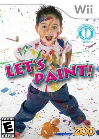 Lets Paint Wii Used