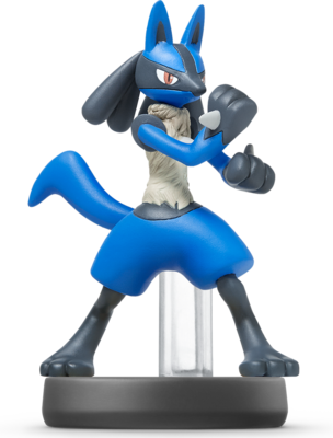 Amiibo Super Smash Bros Lucario Used