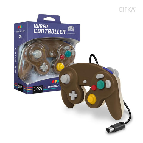 Gamecube Controller Wired Cirka Brown New