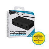 Switch Gamecube Controller Adapter 4 Ports Hyperkin New