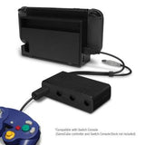 Switch Gamecube Controller Adapter 4 Ports Hyperkin New