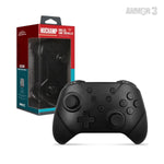 Switch Controller Wireless Armor 3 Nuchamp Black New