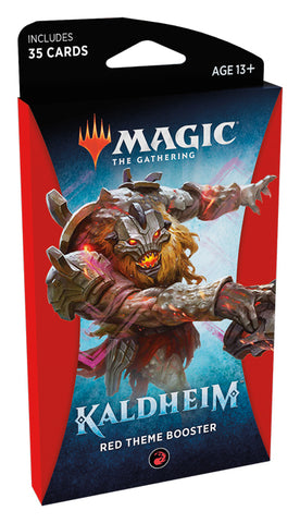 Magic Kaldheim Theme Booster Red