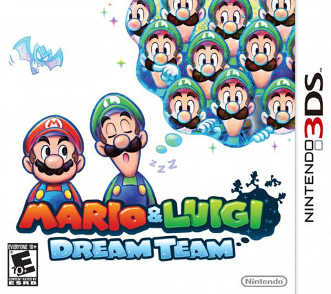 Mario & Luigi Dream Team North American White Label 3DS New