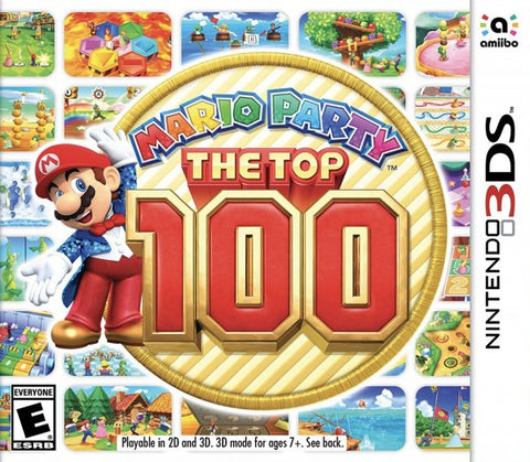 Mario Party The Top 100 3DS Used Cartridge Only