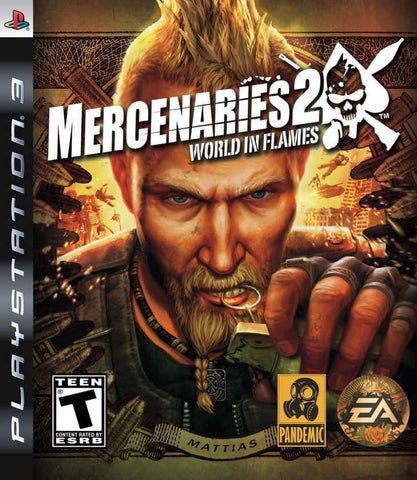 Mercenaries 2 World In Flames PS3 Used