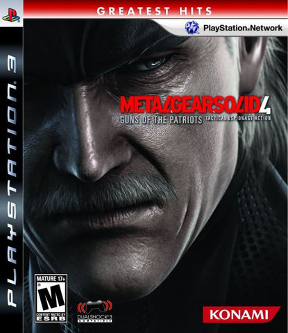 Metal Gear Solid 4 PS3 Used