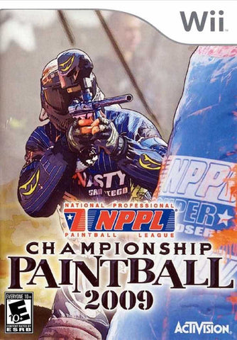 NPPL Championship Paintball 2009 Wii Used