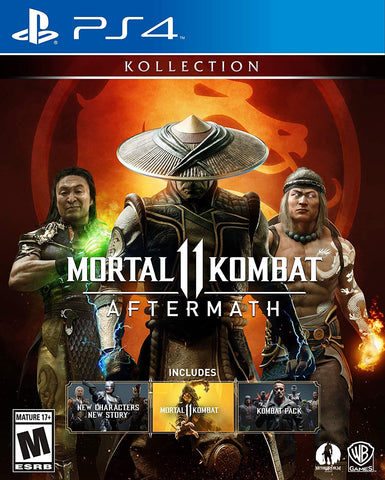 Mortal Kombat 11 Aftermath PS4 New
