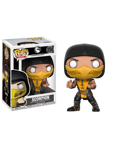 Funko Pop Games Mortal Kombat X Scorpion New