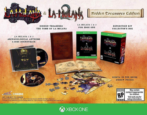 La Mulana 1 and 2 Hidden Treasures Edition Xbox One New