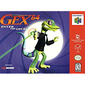 Gex Enter the Gecko N64 Used Cartridge Only