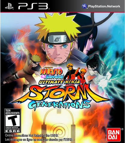 Naruto Shippuden Ultimate Ninja Storm Generations PS3 Used