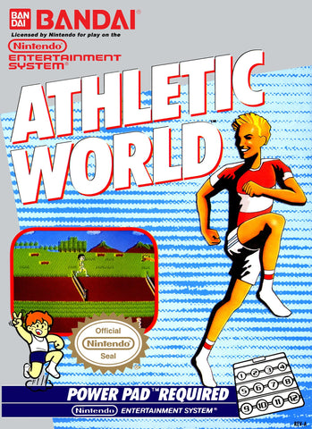 Athletic World NES Used Cartridge Only