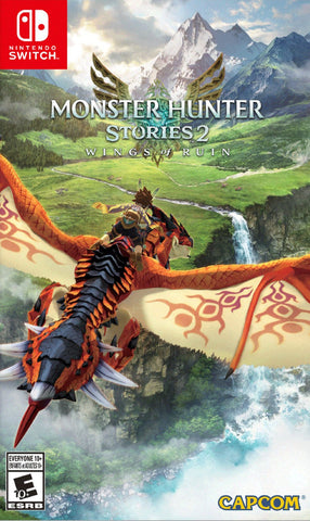 Monster Hunter Stories 2 Wings Of Ruin Import Download Required Switch Used