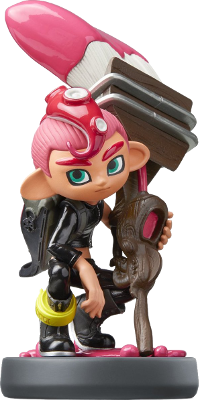 Amiibo Splatoon Octoling Boy Used