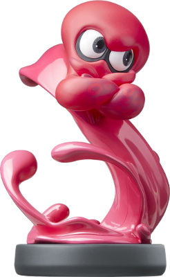 Amiibo Splatoon Octoling Octopus Used