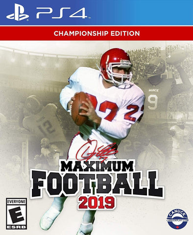 Doug Flutie Maximum Football 2019 PS4 New