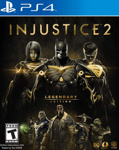 Injustice 2 Legendary Edition DLC disc update PS4 New