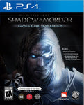 Middle Earth Shadow Of Mordor Goty Dlc On Disc PS4 Used