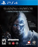 Middle Earth Shadow Of Mordor Goty Dlc On Disc PS4 Used