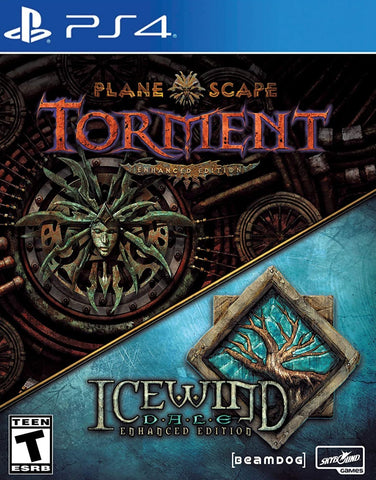 Planescape Torment and Icewind Dale Enhanced Edition 2 Pack PS4 Used