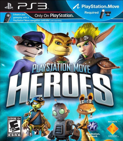 Playstation Heroes Move Required PS3 New