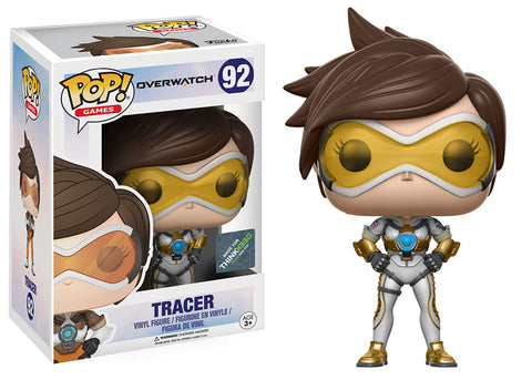 Funko Pop Games Overwatch Tracer ThinkGeek Exclusive New