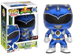 Funko Pop Television Mighty Morphin Power Rangers Blue Ranger Slight Damage To Back Of Box New
