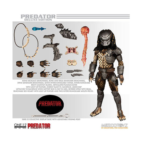 Predator Deluxe Edition Mezco ONE:12 Figure New