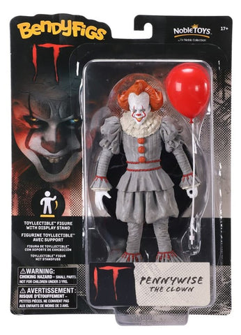 It Pennywise Bendyfig Noble Toys Figure New