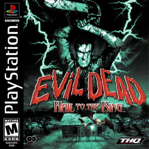 Evil Dead Hail To The King PS1 Used