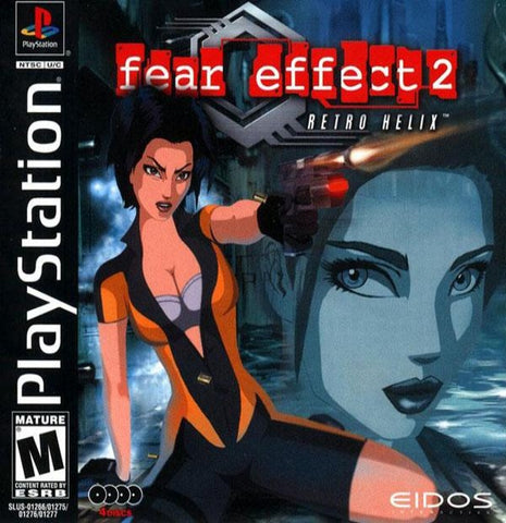 Fear Effect 2 Retro Helix With Manual PS1 Used