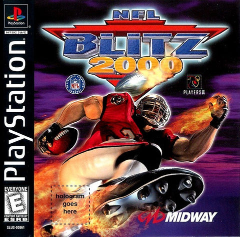 NFL Blitz 2000 (Crack In Jewel Case) PS1 New