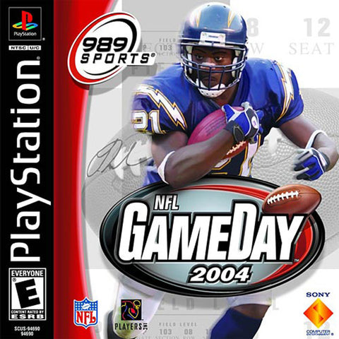 NFL GameDay 2004 PS1 Used