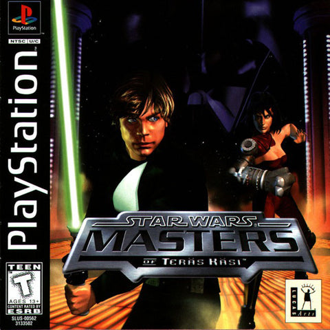 Star Wars Masters of Teras Kasi PS1 Used