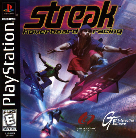 Streak Hoverboard Racing PS1 Used