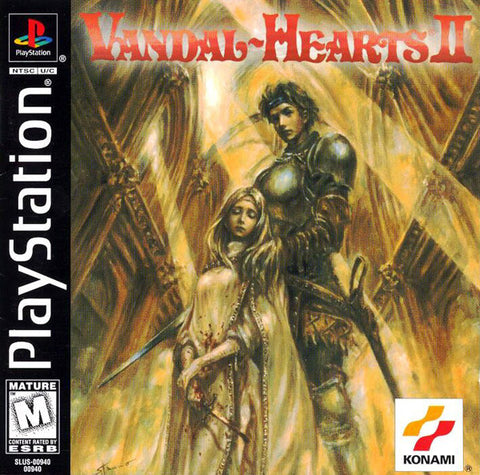 Vandal Hearts 2 PS1 Used