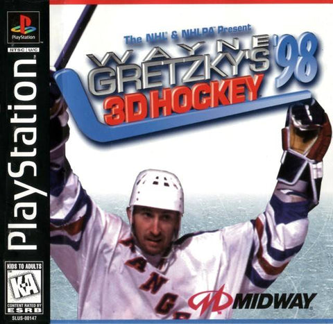 Wayne Gretzkys 3D Hockey 98 PS1 Used