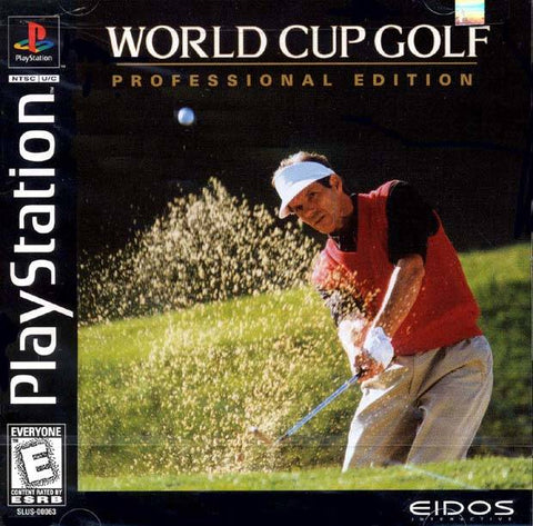 World Cup Golf Professional Edition Jewel Case PS1 Used